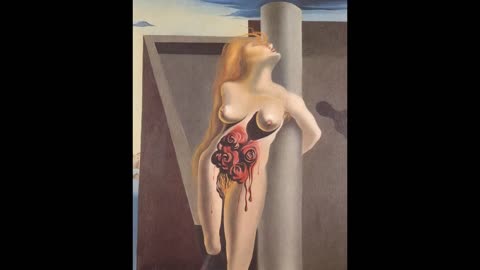 Slide show featuring fine art paintings and prints by Salvador Dalí from 1930 to 1933.