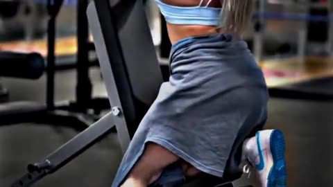 Fit lady bodybuilder #gym #ladybuilder #workout