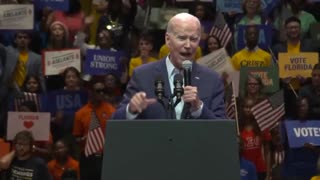 Biden Gives Himself a Big Pat on the Back for Not Tanking the Economy Further