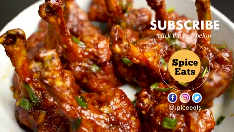 CHICKEN LOLLIPOPS | DRUMS OF HEAVEN | CHICKEN LOLLIPOP RECIPE