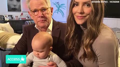Katharine McPhee Shows Off Son Rennie's Skills On The Piano & Drums