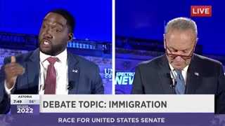 MIC DROP: Chuck Schumer's Opponent Schools Him on Illegal Immigration