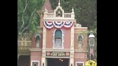 Main Street Fire House--Disneyland History--1950's--TMS-536