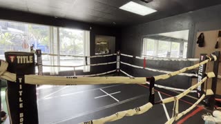Light Sparring with Coach