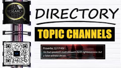 🧿 Research Topic Channels 🧿 (description area)