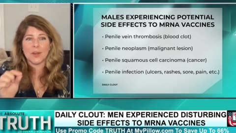 Men Experienced Disturbing Side Effects to MRNA Vaccines