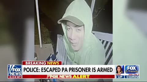 Escaped killer armed with stolen rifle after breaking into home