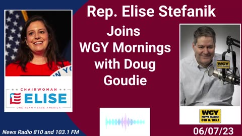 Elise Joins Doug Goudie on News Radio 810 & 103.1 WGY 06.07.23