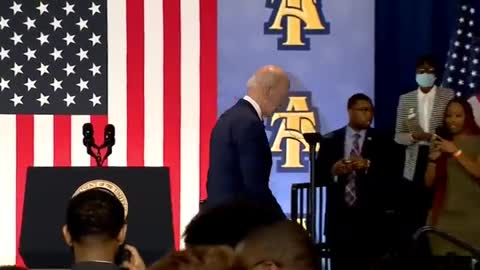Biden Shakes Hands With the Air
