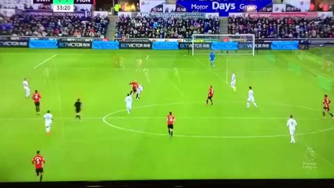 GOOOAL!! Ibrahimovic scores his second goal v Swansea