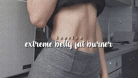 extreme belly fat burner [forced subliminal] - Just listening will burn belly fat!