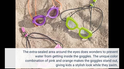 User Reviews: Speedo Unisex-Child Swim Goggles Sunny G Ages 3-8