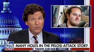 Tucker Carlson asks more questions about what happened to Paul Pelosi
