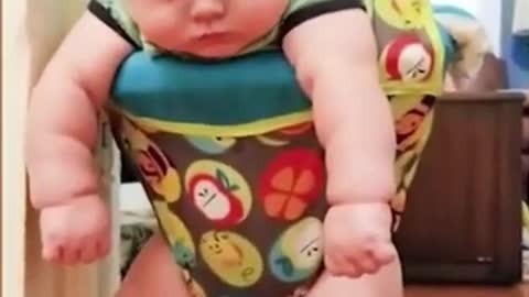 Funny Baby Videos playing # Short 01