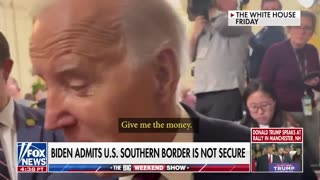 Biden makes stunning admission about border crisis