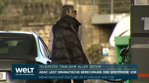 Teuerstes Tankjahr aller Zeiten: ADAC legt dramatische Berechnung der Spritpreise vor