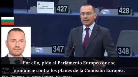 Angel Djambazki Miembro del parlamento europeo Revela los planes de Klaus Schwab