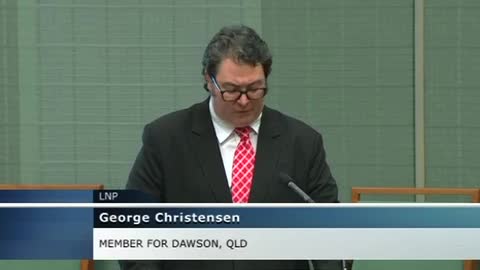 George Christensen stands up for innocent protesters who were assaulted...