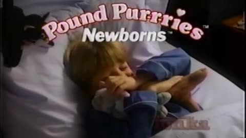 Pound Puppies Pound Purries Toy Commercial (1987)