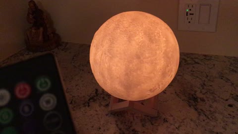 Luminescent Moon from eBay