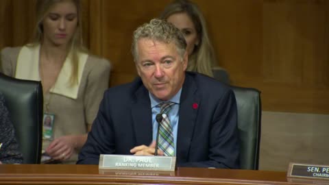 Dr. Rand Paul HSGAC Hearing Opening Remarks - May 16, 2023