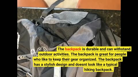 Real Reviews: sunhiker Cycling Hiking Backpack Water Resistant Travel Backpack Lightweight SMAL...