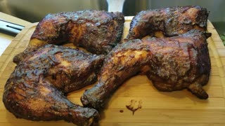 Smoked Chicken Leg Quarters