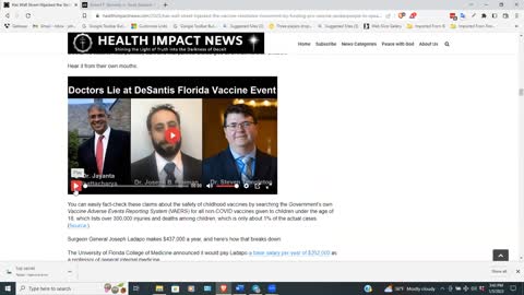 HAS WALL STREET (AND BIG PHARMA) HIJACKED THE VACCINE RESISTANCE MOVEMENT BY FUNDING PRO-VACCINE SPO