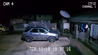 Witch caught on CCTV camera