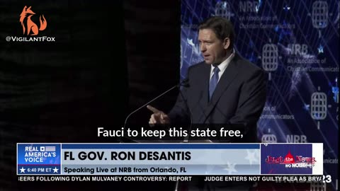 Gov. Ron DeSantis: “We Bucked People Like Dr. Fauci to Keep This State Free”