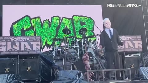 Gore Metal Band GWAR Cuts Off Joe Biden's Head During Show l Let's Go Brandon! l Infowars