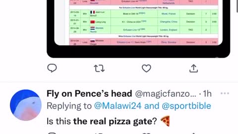 👀 Narrative shift. All these Twitter accounts posting that Tate’s arrest is the real "Pizzagate " 💩
