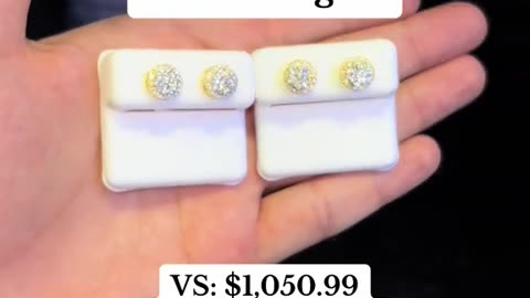 Natural VS & Natural SI Diamond Earrings