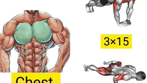 Bigger Chest At Home#biggerchest #homeworkout #chestexercises #musclebuilding