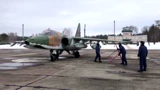 Russian aircraft arrives in Belarus for military drills