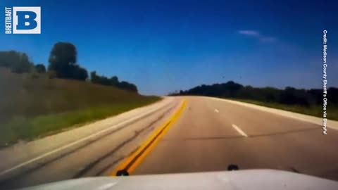 Iowa Sheriff's Deputy Luckily Avoids Head-On Collision with Wrong-Way Driver