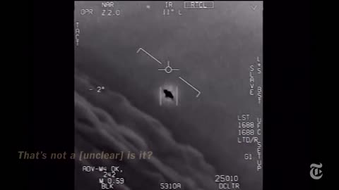 UFO na odtajnionym nagraniu amerykaskiego lotnictwa Joe Monster