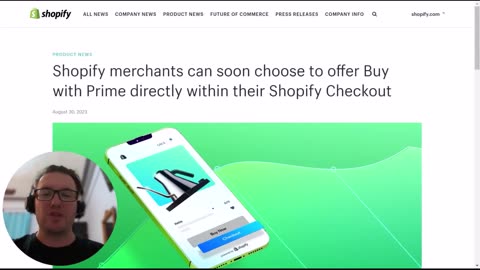 BREAKING: SHOPIFY MERCHANTS WILL SOON BE ABLE TO USE AMAZON'S BUY WITH PRIME! | COMMERCE HOT TAKE