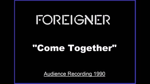 Foreigner - Come Together (Live in Amagansett, New York 1990) Audience