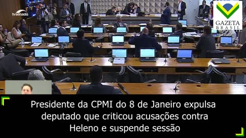 Abílio Brunini é expulso da CPMI e presidente suspende sessão