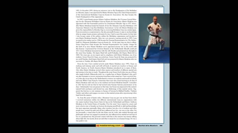 About martial arts and Okinawan Goju-ryu karate / Masters Magazine interviews Lex Opdam