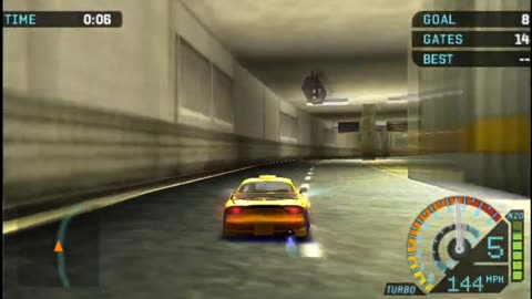 NFS Underground Rivals - Nitrous Run Event 6 Bronze Difficulty(PPSSP HD)