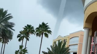Waterspout in North Redington Beach