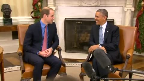 Prince William meets Obama