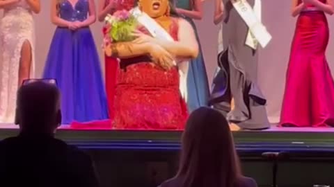 Biological male crowned Miss Greater Derry.