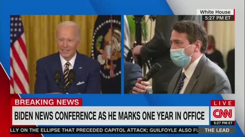 Reporter asks Biden why so many Americans have concerns about his cognitive fitness