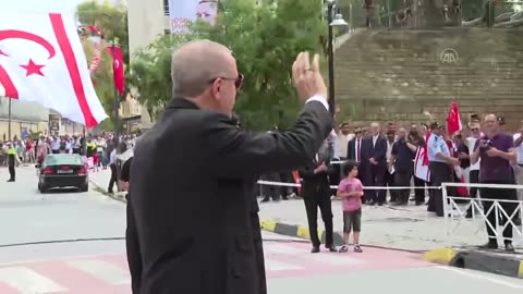 Turkey's President Erdogan in Northern Cyprus
