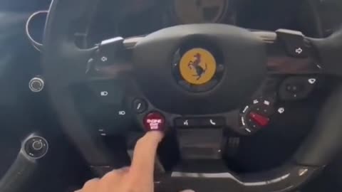 Ferrari 812 GTS V12 inside