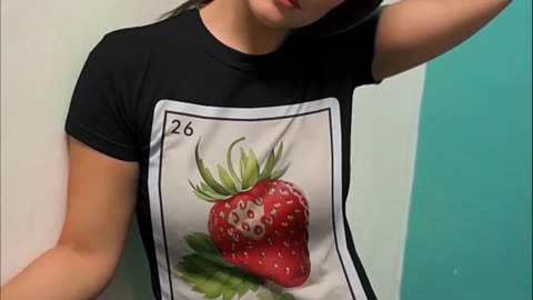 Juicy Fashion Drop: Want to Taste the Trend? #LaFresaTee #StrawberryStyle #FashionFreshness