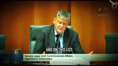 (2015) Australian senator Bill Hefferman says 28 alleged Pedophiles in Australian Government